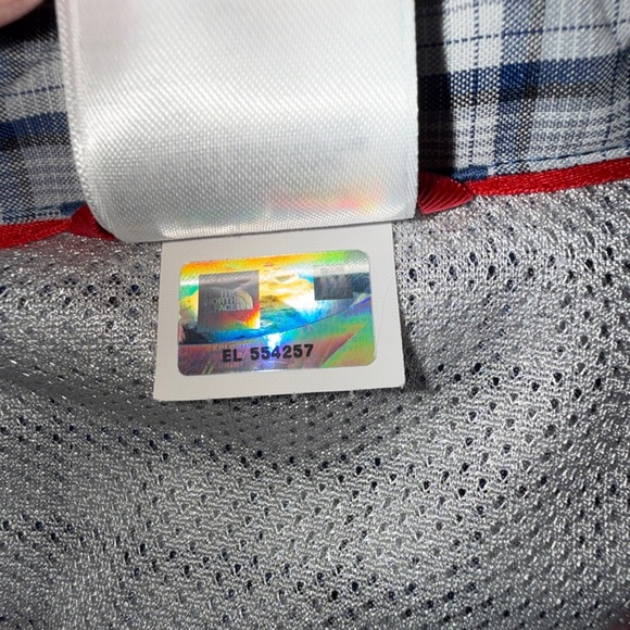 The North Face Men’s Plaid Long Sleeve Shirt XL Hidden Zip Pocket, Performance - Picture 10 of 11